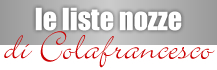 le liste nozze